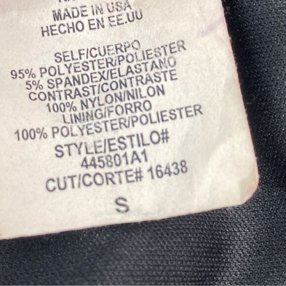 Vintage Fredricks Of Hollywood Ruched Bodycon Mini Dress Black Small - Picture 9 of 10